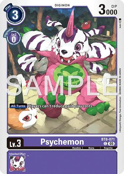 Psychemon (Reprint) - Advanced Booster Digimon Generation Digimon Card Game Trading Card
