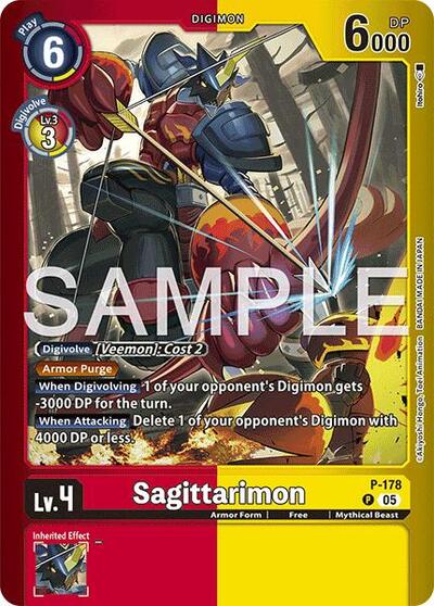 Sagittarimon - Limited Card Pack -Another Knight- Digimon Card Game Trading Card