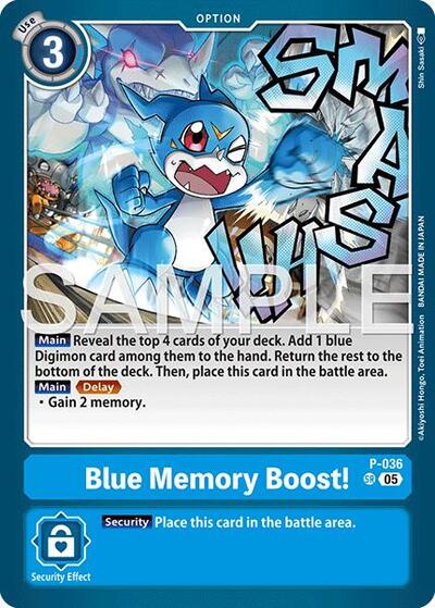 Blue Memory Boost! (Reprint) from Advanced Booster Digimon Generation