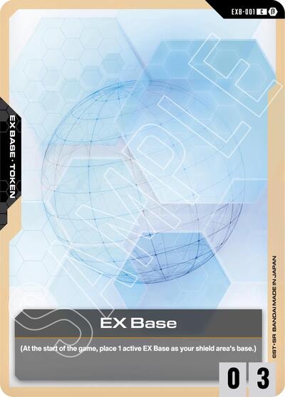 EX Base – EXB-001 Edition Beta Gundam Card Game Trading Card