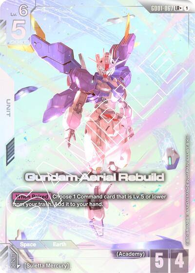 Gundam Aerial Rebuild (LR+) (Alternate Art)