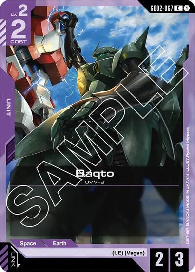 Baqto – GD02-067 Dual Impact Gundam Card Game Trading Card