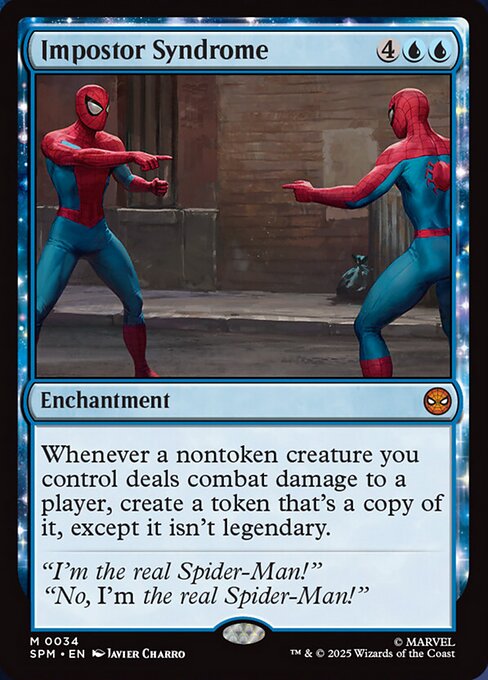 Impostor Syndrome (Non-Foil) - Marvel's Spider-Man Magic The Gathering Trading Card