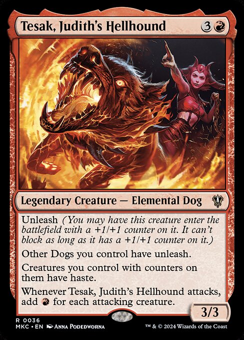 Tesak, Judith's Hellhound (Non-Foil)