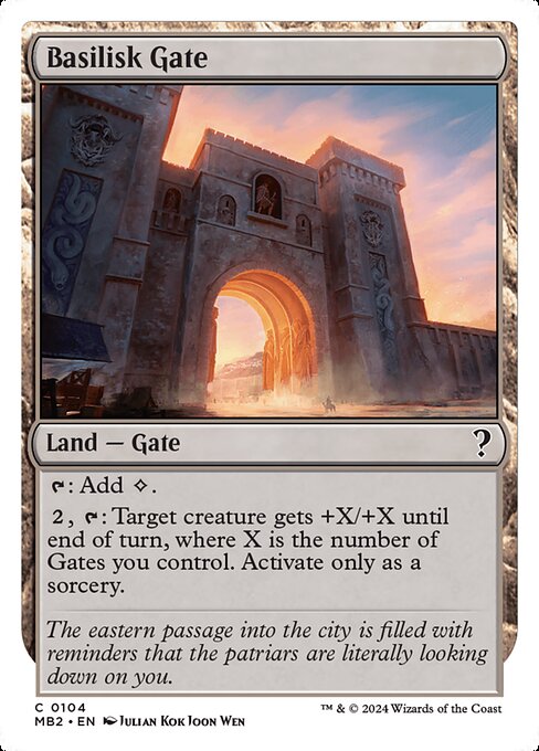 Basilisk Gate (Non-Foil)