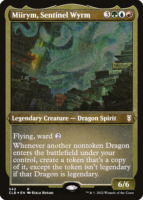 Miirym, Sentinel Wyrm (Etched)