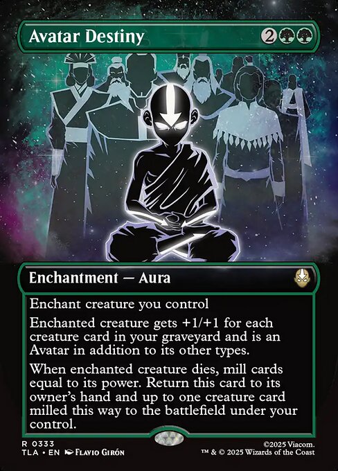 Avatar Destiny (Non-Foil) (Borderless)