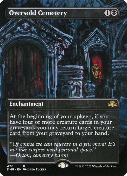 Oversold Cemetery (Foil) (Borderless)