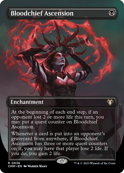 Bloodchief Ascension (Foil) (Borderless)