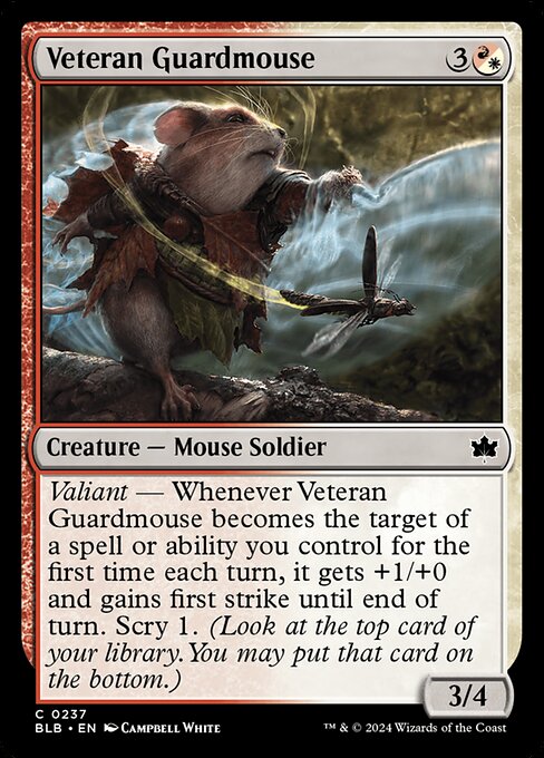 Veteran Guardmouse (Non-Foil)