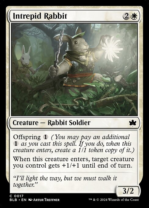 Intrepid Rabbit (Non-Foil)