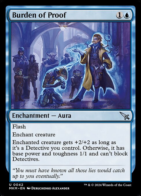 Burden of Proof (Foil)