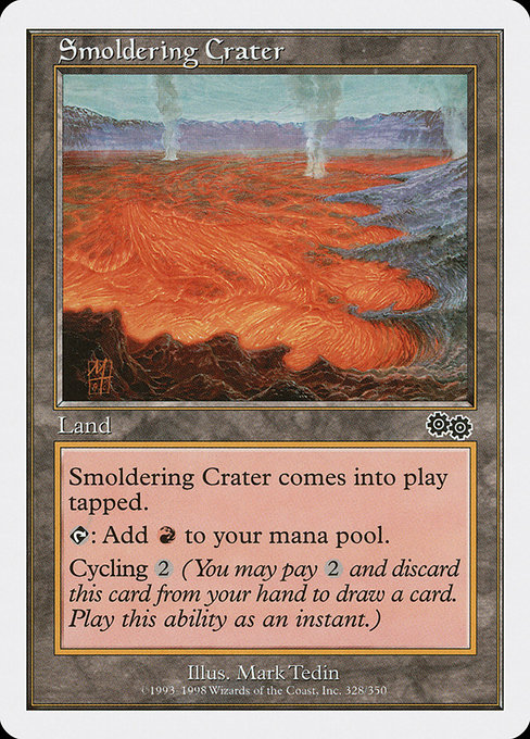 Smoldering Crater (Non-Foil)