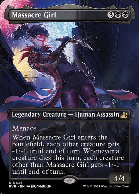 Massacre Girl (Foil) (Borderless)