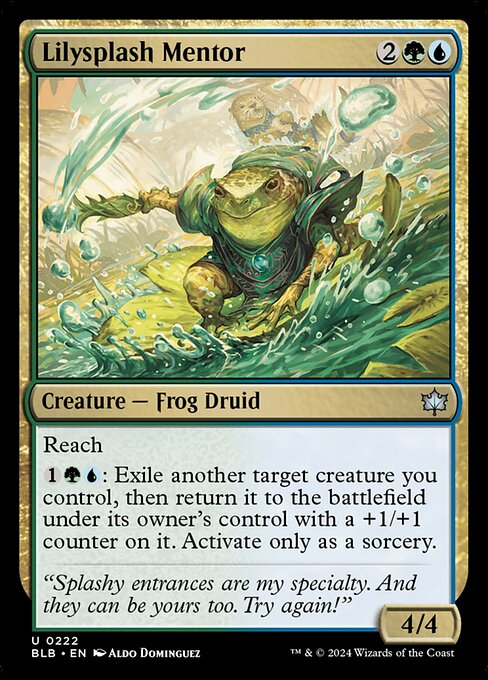 Lilysplash Mentor (Non-Foil)