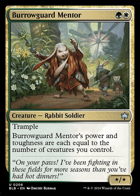 Burrowguard Mentor (Non-Foil)