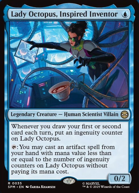 Lady Octopus, Inspired Inventor (Foil)