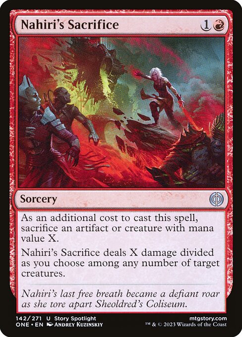 Nahiri's Sacrifice (Non-Foil)