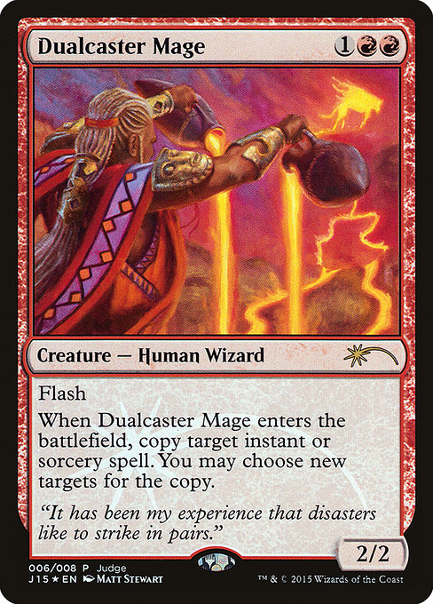 Dualcaster Mage (Foil) (Judge Gift)