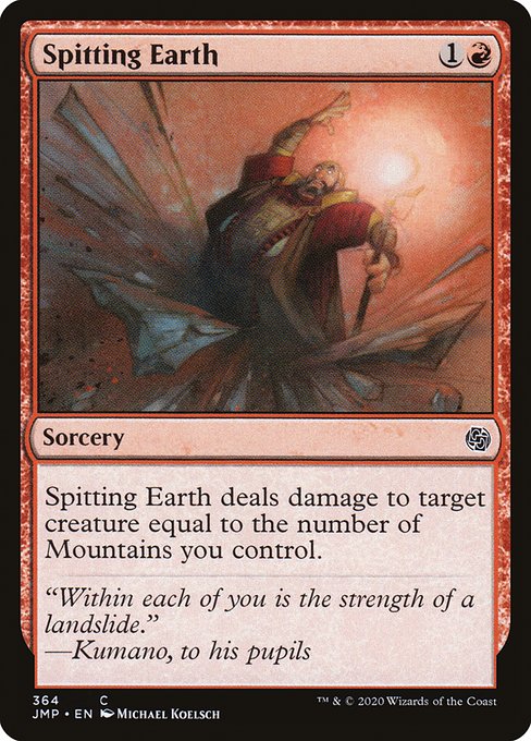 Spitting Earth (Non-Foil)