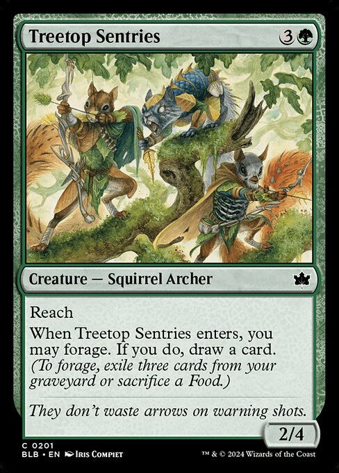 Treetop Sentries (Non-Foil)
