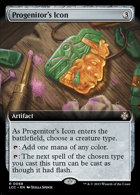 Progenitor's Icon (Non-Foil) (Extended Art)
