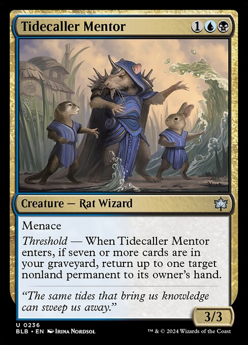 Tidecaller Mentor (Non-Foil)