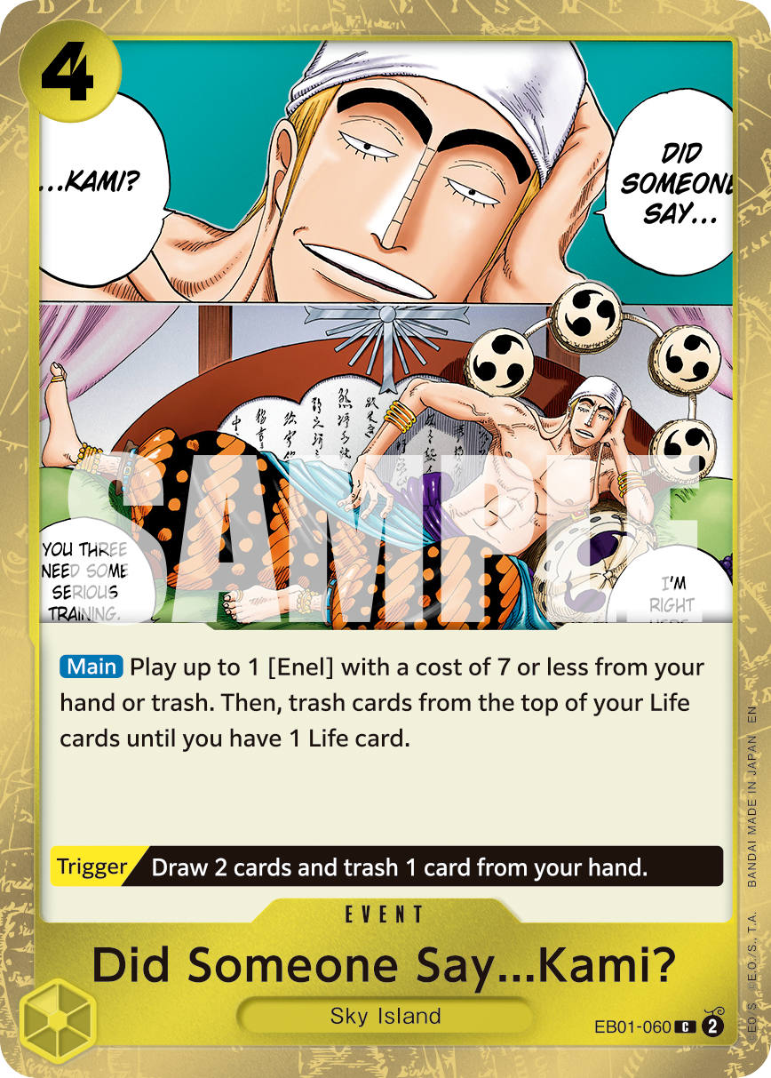 Did Someone Say...Kami?