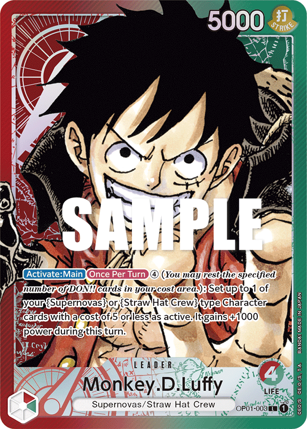 Monkey.D.Luffy (Alternate Art) thumbnail 2
