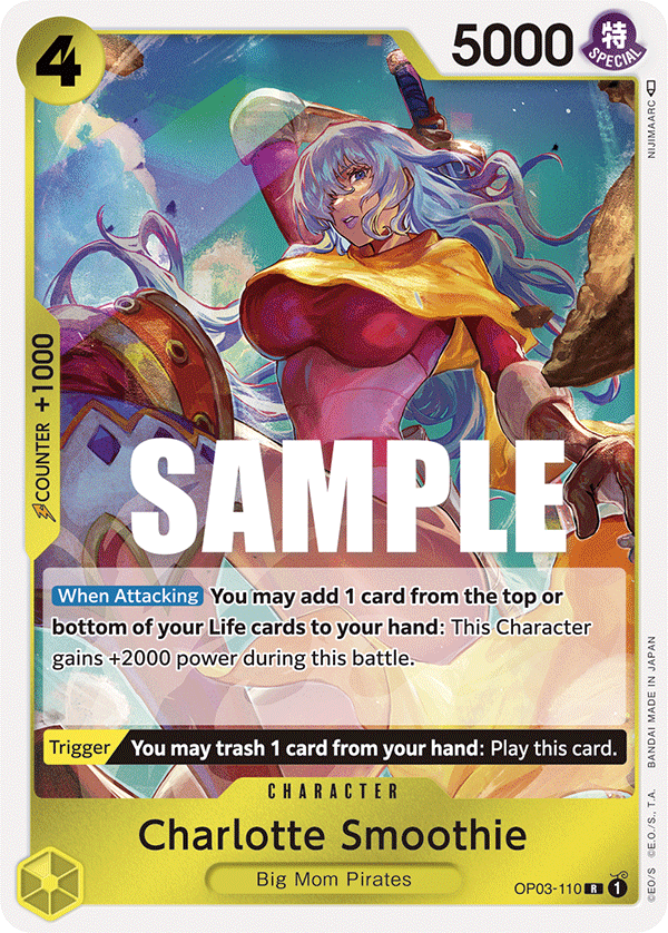 Charlotte Smoothie - PILLARS OF STRENGTH - [OP03] One Piece Trading Card