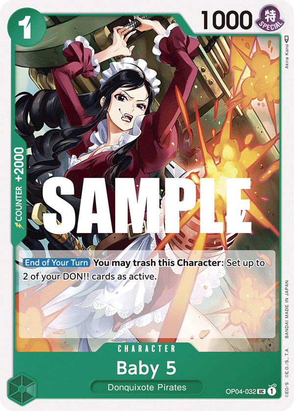 Baby 5 - KINGDOMS OF INTRIGUE - [OP04] One Piece Trading Card