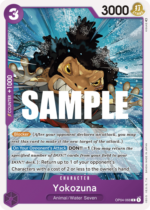Yokozuna - KINGDOMS OF INTRIGUE - [OP04] One Piece Trading Card