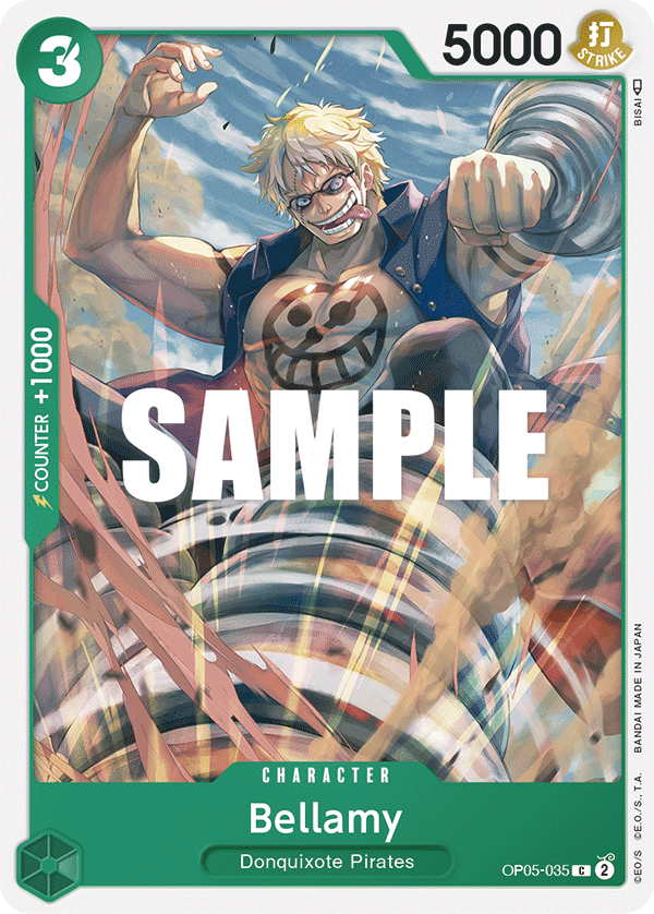 Bellamy - AWAKENING OF THE NEW ERA - [OP05] One Piece Trading Card