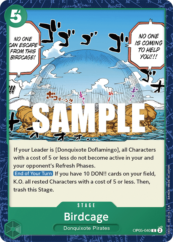 Birdcage - AWAKENING OF THE NEW ERA - [OP05] One Piece Trading Card