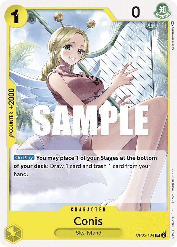 Conis - AWAKENING OF THE NEW ERA - [OP05] One Piece Trading Card