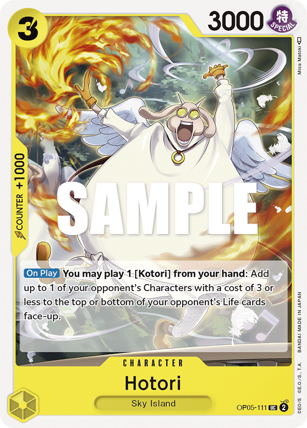 Hotori - AWAKENING OF THE NEW ERA - [OP05] One Piece Trading Card