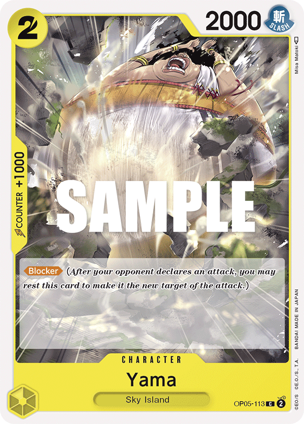 Yama - AWAKENING OF THE NEW ERA - [OP05] One Piece Trading Card