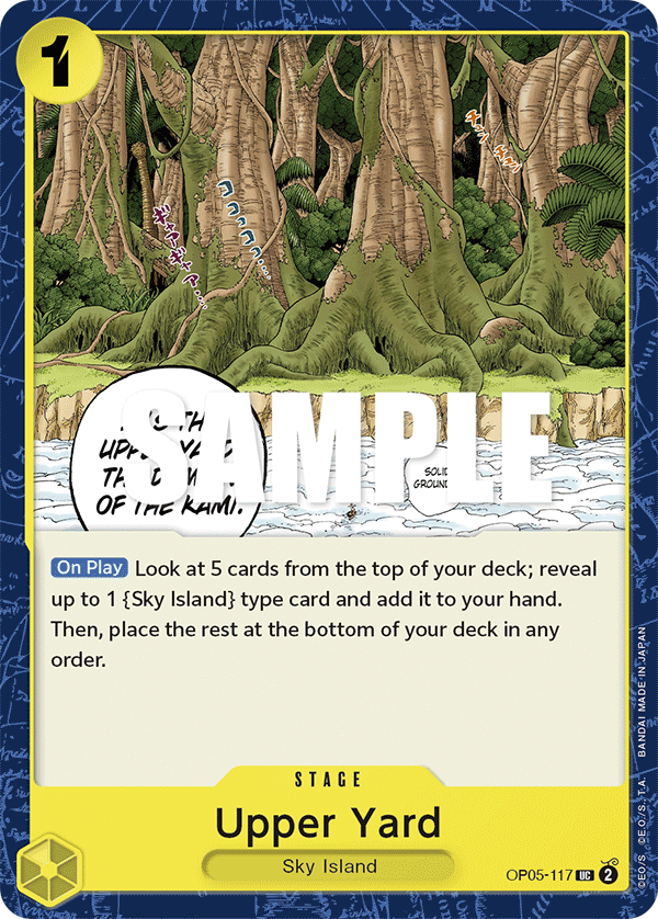 Upper Yard - AWAKENING OF THE NEW ERA - [OP05] One Piece Trading Card
