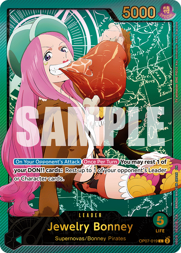 Jewelry Bonney - ANIME 25TH COLLECTION - [EB-02] One Piece Trading Card