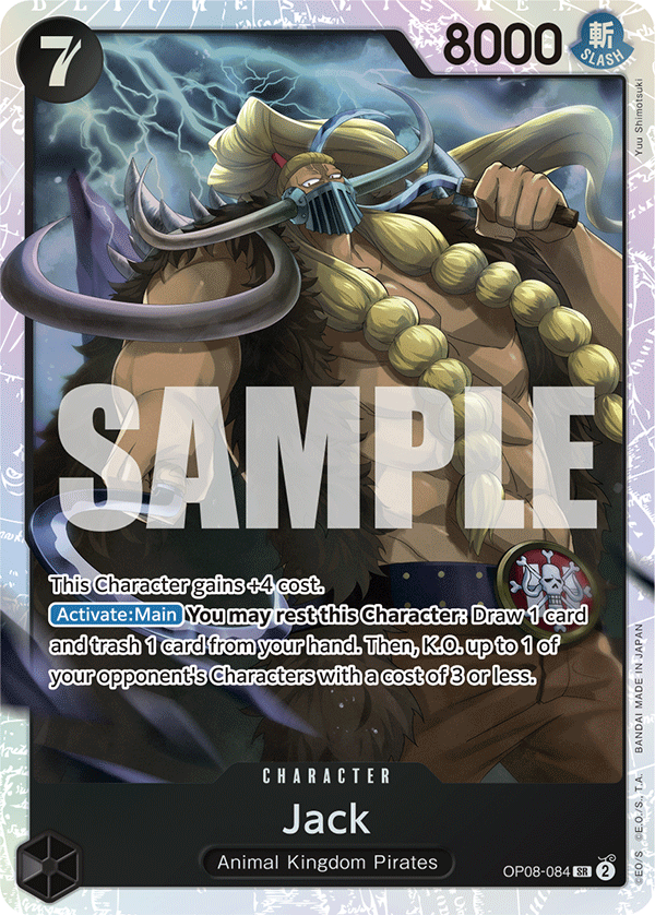 Jack - TWO LEGENDS - [OP-08] One Piece Trading Card