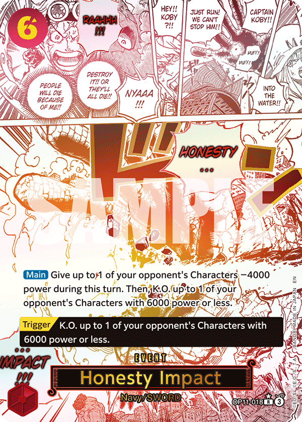 Honesty Impact (Alternate Art) thumbnail 3