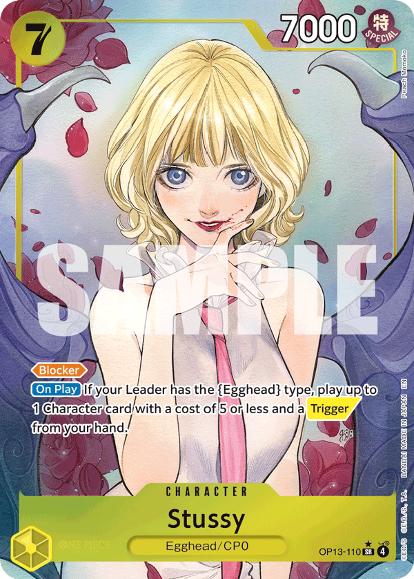 Stussy (Alternate Art) - CARRYING ON HIS WILL- [OP-13] One Piece Trading Card
