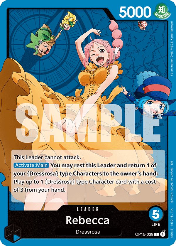 Rebecca - ADVENTURE ON KAMI'S ISLAND- [OP15-EB04] One Piece Trading Card