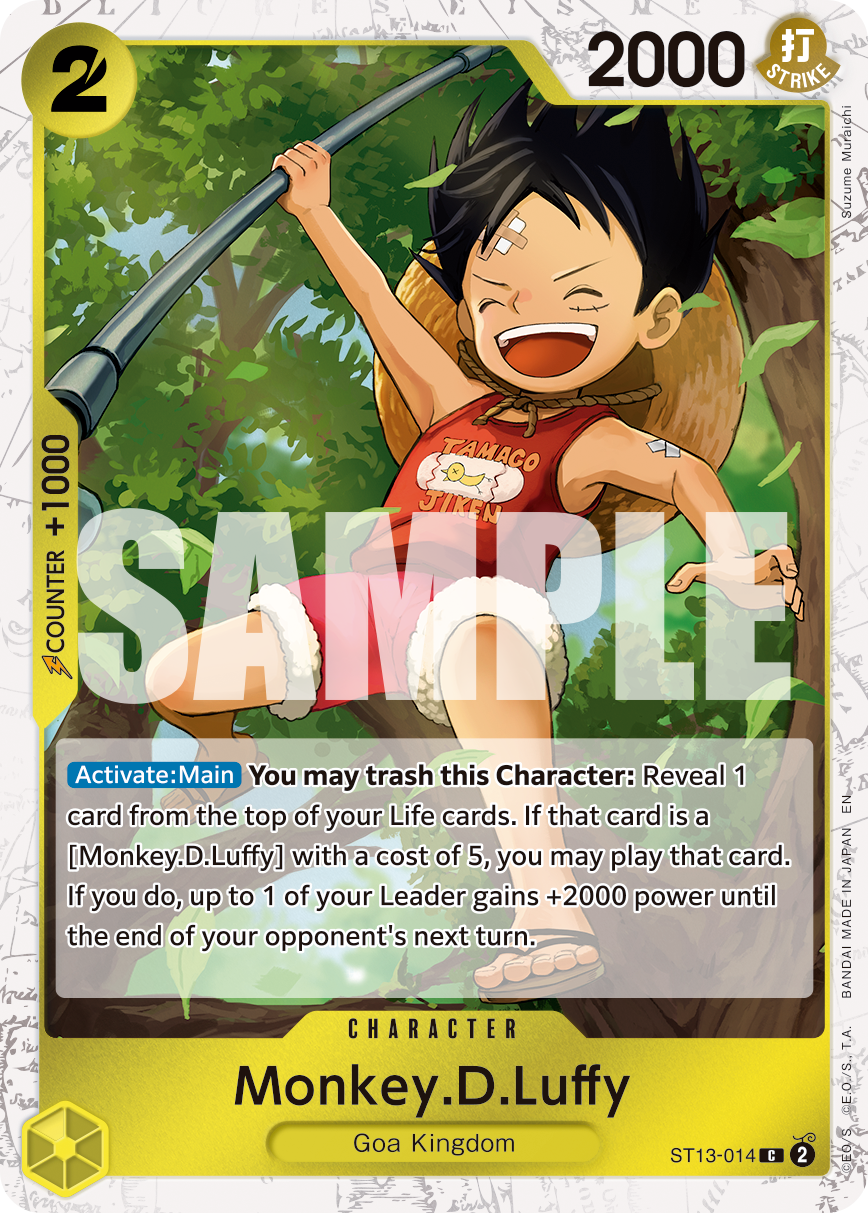 Monkey.D.Luffy (Flag Foil)