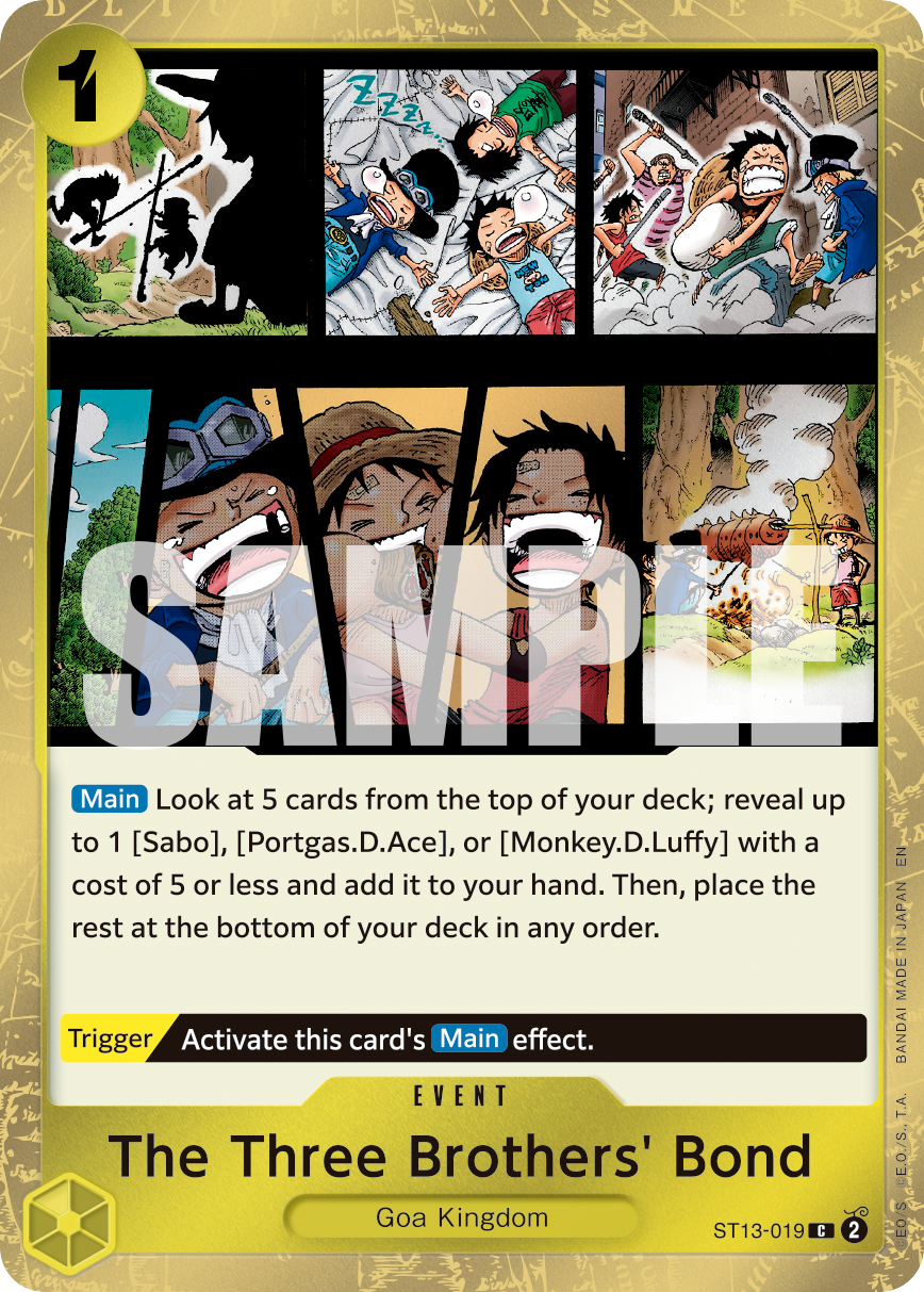 The Three Brothers' Bond (Flag Foil)