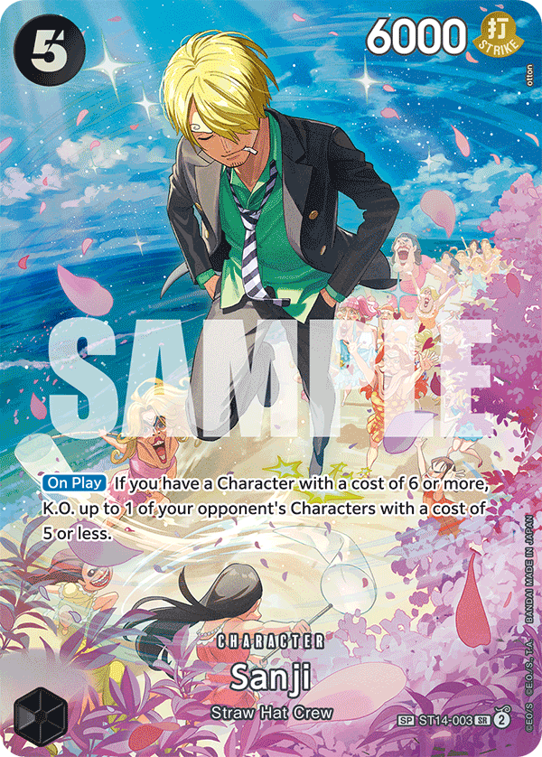 Sanji - ROYAL BLOOD - [OP-10] One Piece Trading Card