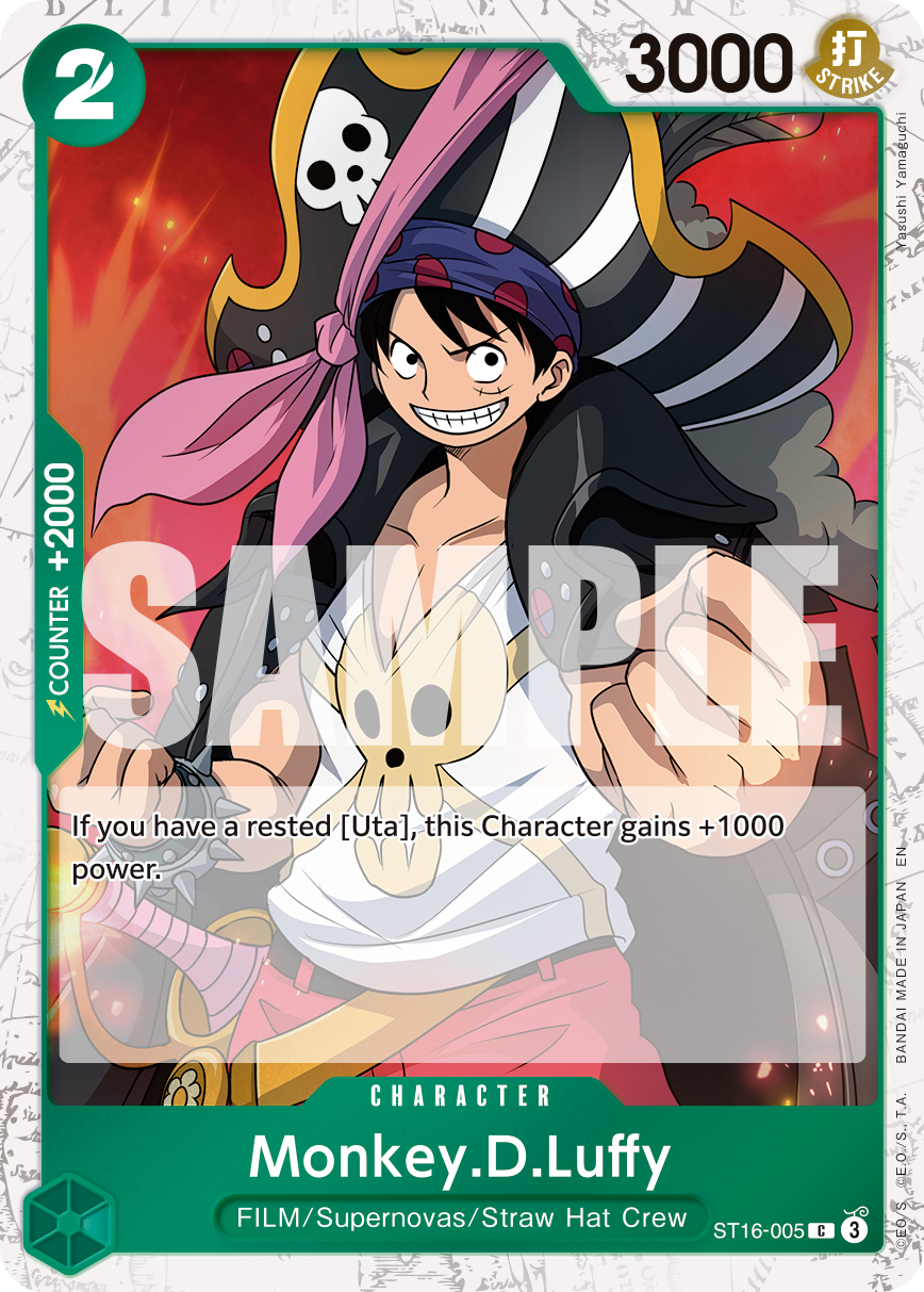 Monkey.D.Luffy (Flag Foil)