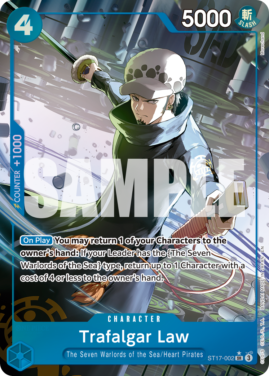 Trafalgar Law (Alternate Art) - ONE PIECE CARD THE BEST vol.2- [PRB-02] One Piece Trading Card