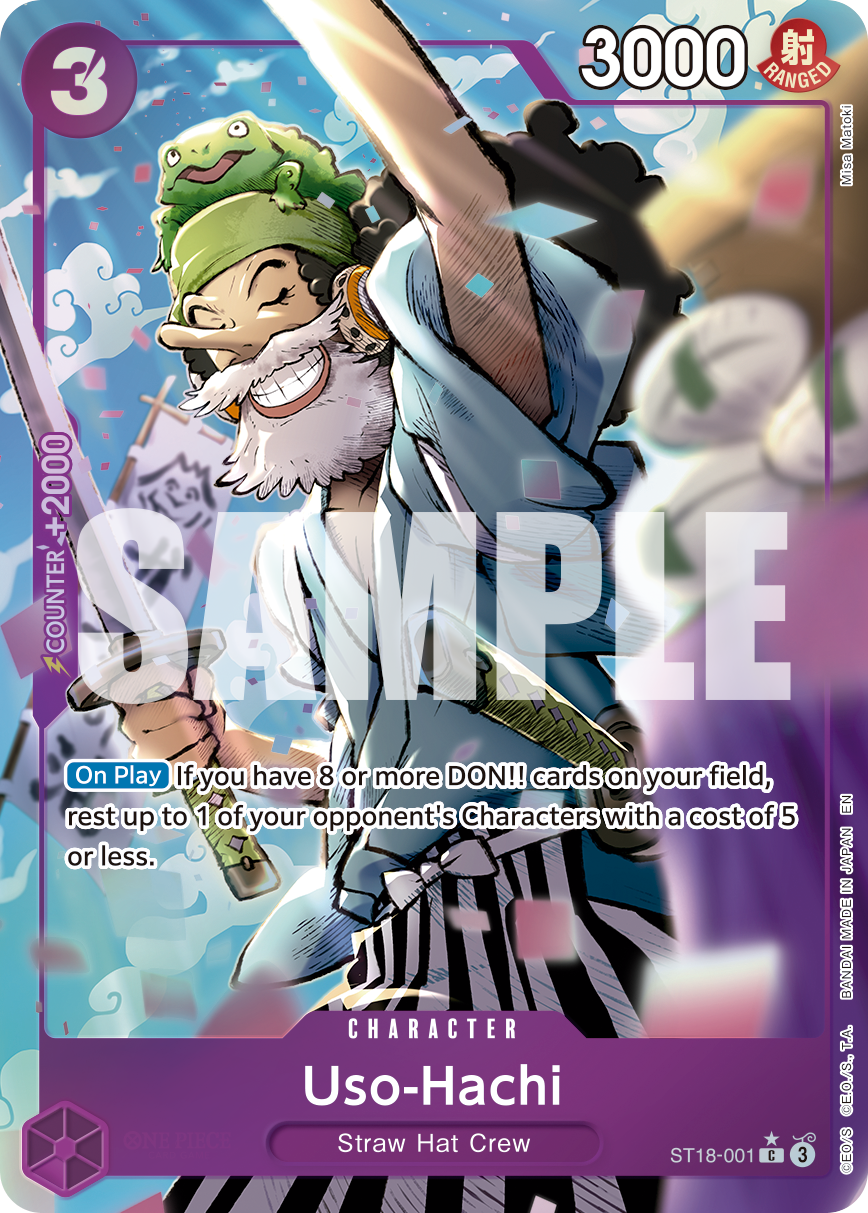 Uso-Hachi (Alternate Art) - ONE PIECE CARD THE BEST vol.2- [PRB-02] One Piece Trading Card