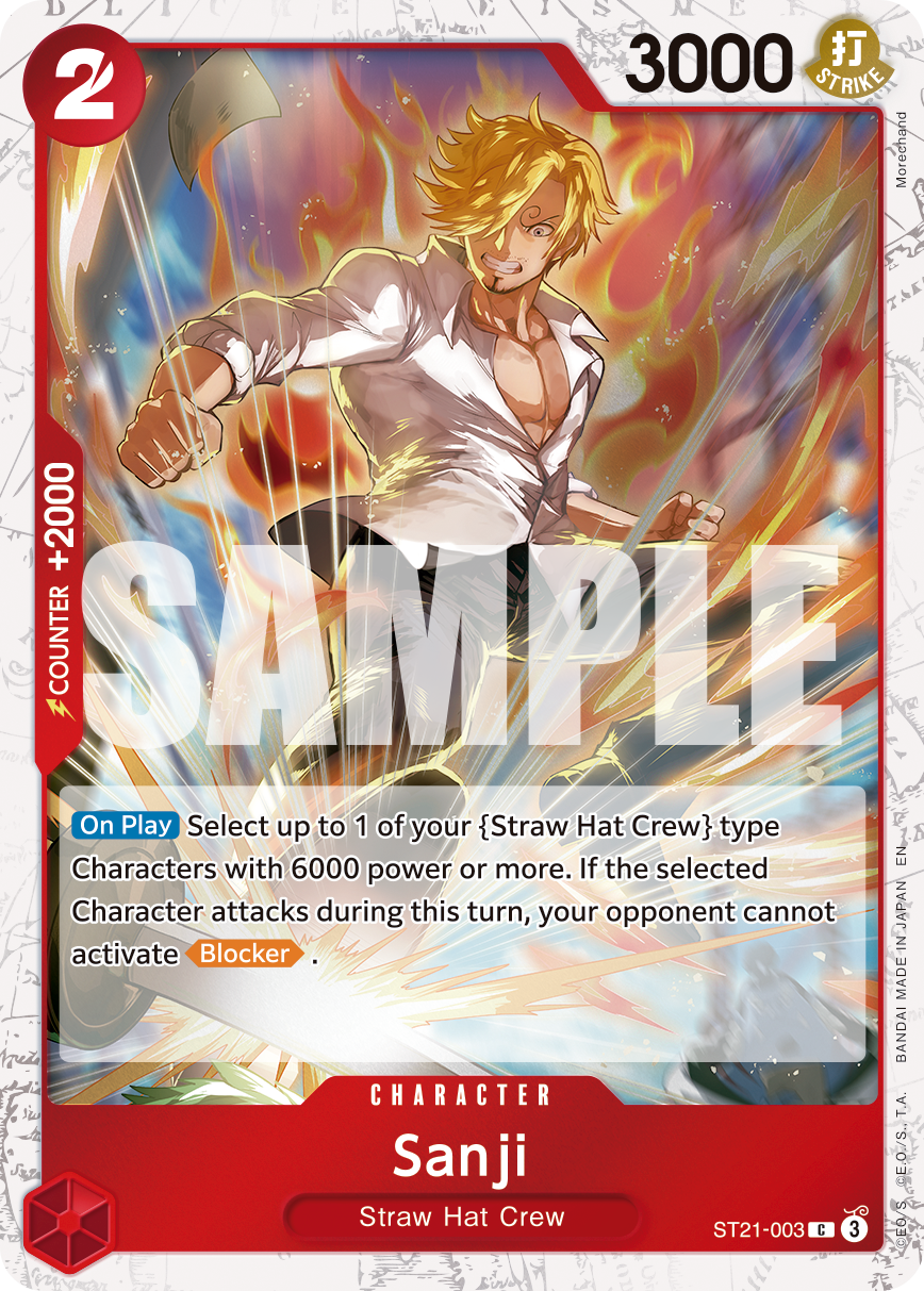 Sanji (Flag Foil)